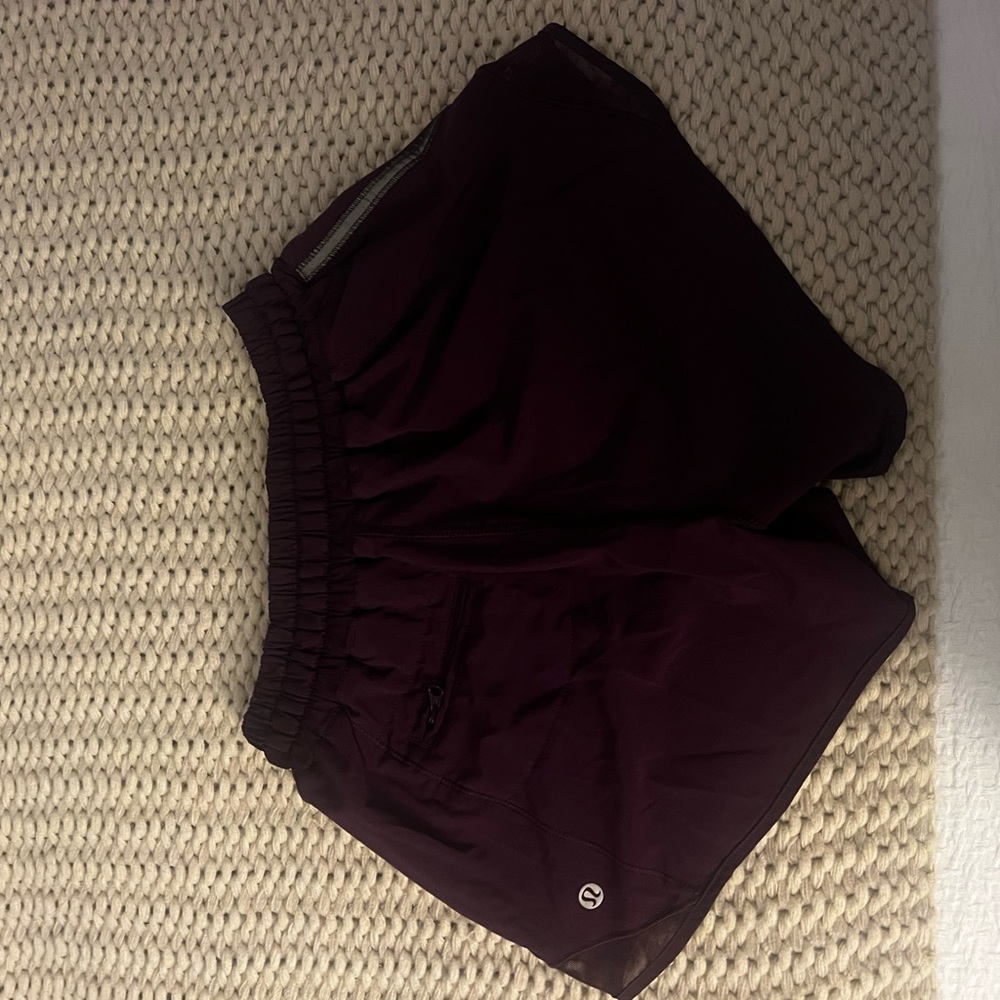 Lululemon Running Shorts. Size: 4. Barely Used! - image 2
